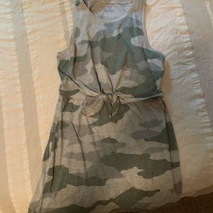 NWOT Aerie Camo Dress. Size medium